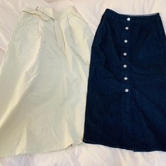 ほぼ新品のレディーススカート11着【サイズSかMが多いです】の画像