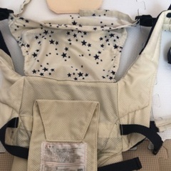 【美品！】5way 抱っこ紐 星柄×ネイビーの画像