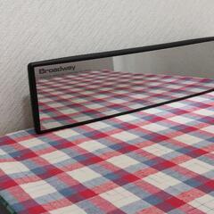 カー用品 ナポレックス ワイドミラー270mm曲面鏡の画像