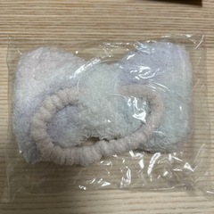 ジェラートピケ　ヘアゴム　リボンゴムの画像