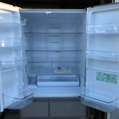 【動作保証あり】HITACHI 日立 2020年 R-X51N 505L 6ドア 冷凍冷蔵庫 ガラスドア【管理KRR504】の画像