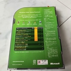windows vista home premium シリアル付 市販OSの画像