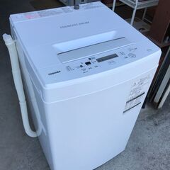【動作保証あり】TOSHIBA 東芝 2019年 AW-45M7 4.5kg 洗濯機 ④【管理KRS574】