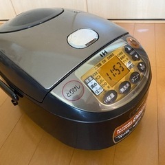 象印 炊飯器 5.5合 IH式 極め炊き 黒まる厚釜 