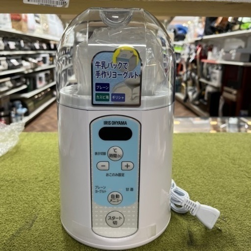 売約済み【BY REUSE 霧島国分新町店 出張買取•見積完全無料¥0】IRIS OHYAMA ヨーグルトメーカー