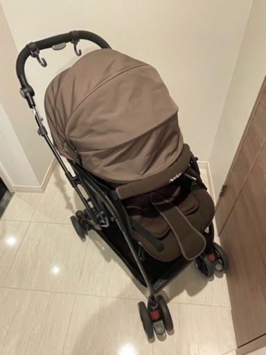 【Aprica】オプティア　ブラウン　A型ベビーカー オプティア クッション AB スペシャル | ベビーカー・チャイルドシート 