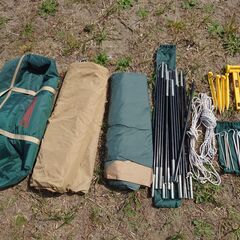 【中古】コールマン　テント　B.C.Light Dome 270　3点セットの画像