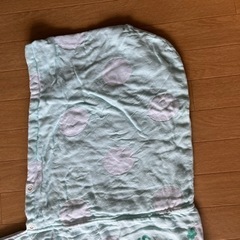フード付きタオル　ミッキーマウスの画像