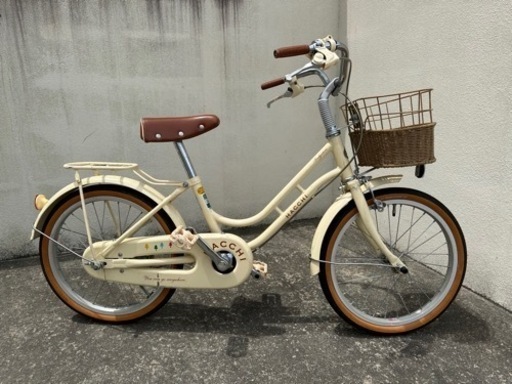子ども用自転車 ブリヂストン HACCHI アイボリー　18インチ