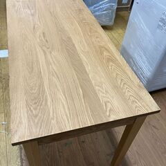 引き出し付き無垢材ダイニングテーブル