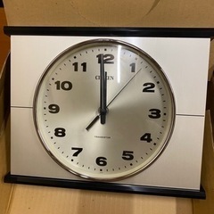 （値下げ）デッドストックの壁掛け時計（新品）シチズン製