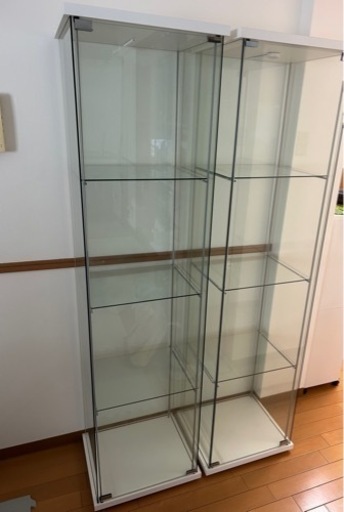 IKEA デトルフ フィギュア ショーケース 2つセット