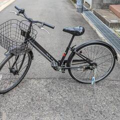 【中古】24インチ子供用自転車　自動点灯