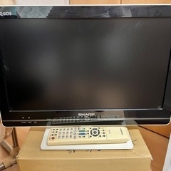液晶テレビ AQUOS（19インチ）