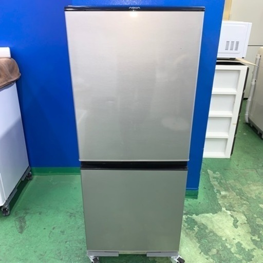 ⭐️AQUA⭐️ 冷凍冷蔵庫 126L 2019年製 美品 大阪市近郊配送無料 AQUA 126L 2ドア冷凍冷蔵庫 AQR-13K(S) 1台 - アスクル