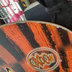 商談中　あげます。　150スノーボード　板　ビンディング付の画像