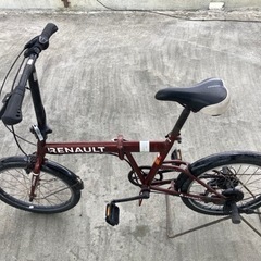 ルノー 折りたたみ自転車(自転車)の中古が安い！激安で譲ります