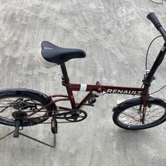 折りたたみ自転車の画像