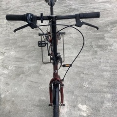 折りたたみ自転車の画像