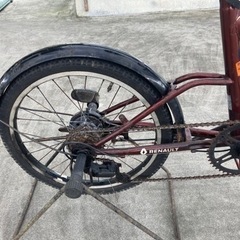 折りたたみ自転車の画像