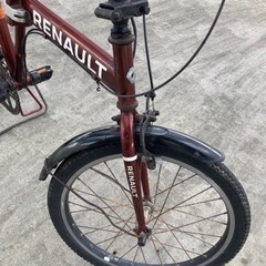 折りたたみ自転車の画像