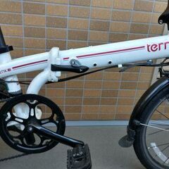 Tern LinkC8　20インチ折り畳み自転車　取り外しかご付きの画像