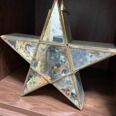 星　テーブルランプ　アンティーク　