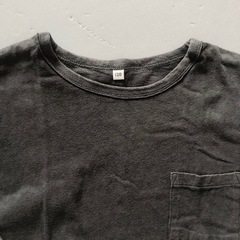 無印良品　半袖Tシャツ　120 ボーダーの画像