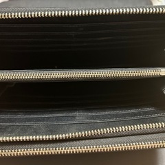 ck カルバンクラインジッパー財布の画像