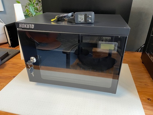 【お値下げ】カメラ防湿庫（電気式）　HOKUTO 25リットル