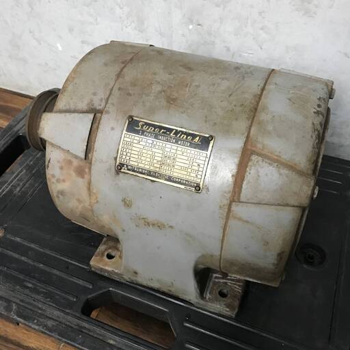 WY2/34 三菱 MITSUBISHI Super-Line A 200V 1.5kW SB-A形 モーター 3 PHASE INDUCTION MOTAR ※ジャンク品 ★直接引き取り歓迎