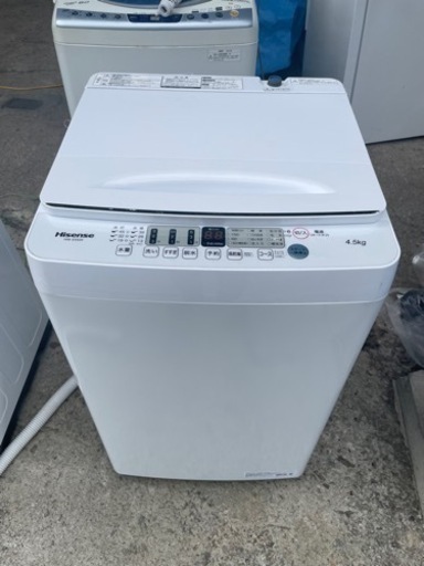 【‼️21年製の超美品‼️】Hisense洗濯機4.5kg