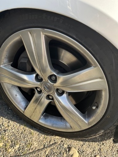 GS350 純正ホイールスタッドレス付き