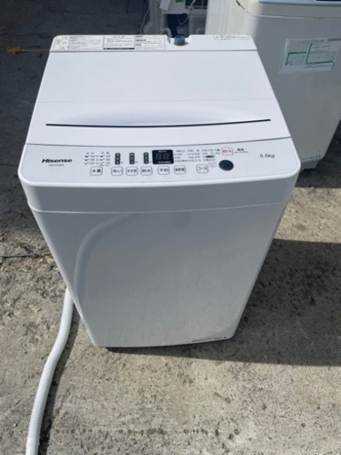 【‼️超美品‼️】Hisense5.5kg  洗濯機