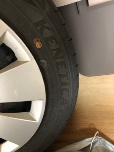 夏タイヤ4本　155/65R14