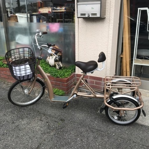 K2305-171シニア自転車cogelu lively 三輪ALカゴ付き　3段ギア付き