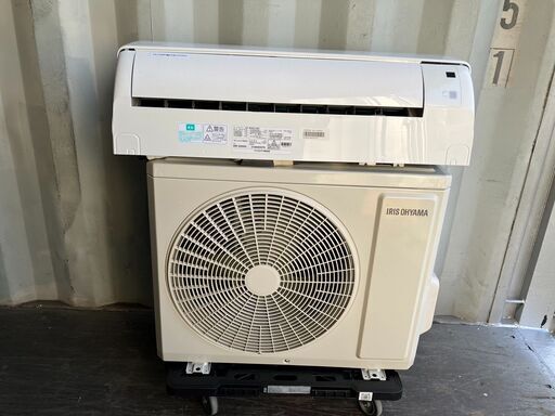 【中古】IRIS OHYAMA　アイリスオーヤマ　ルームエアコン　スタンダード　2021年モデル　2.2kW　6畳用　省エネ　冷房　暖房　空調家電　IHF-2205G