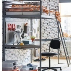 IKEA ロフトベッド の画像