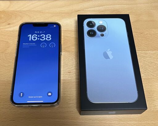 iPhone 13 Pro 128GB SIMフリー シエラブルー 美品