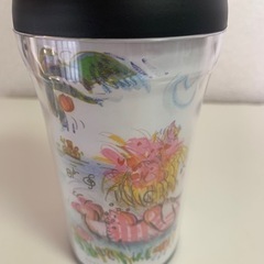 水森亜土 イラスト入りタンブラーの画像