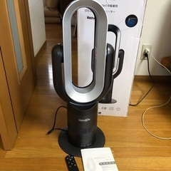 羽なし電気ファンヒーターの画像