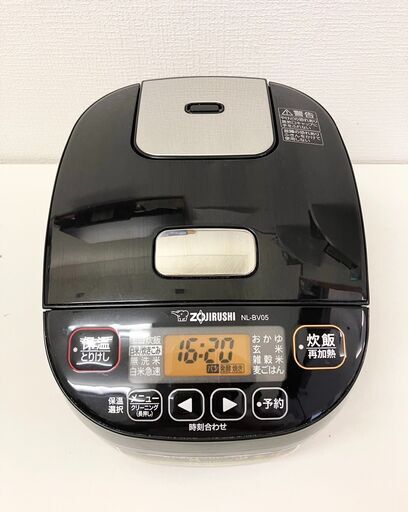ゾウジルシ 炊飯器 3合炊き NL-BV05型 2021年製