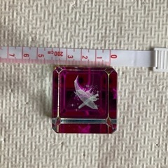 クリスタルアート　イルカ　置物の画像