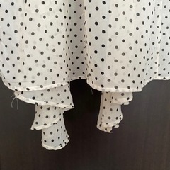 羽織りもの　ドット柄の画像
