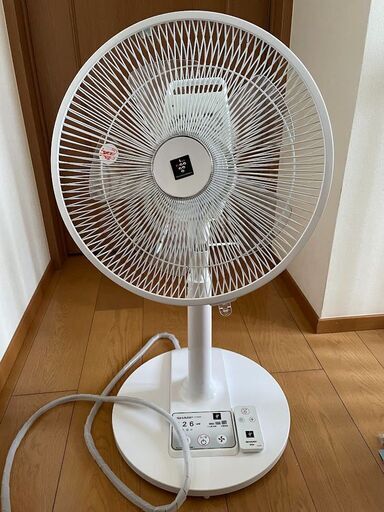 SHARP 扇風機　PJ-N3AS　リモコン付き