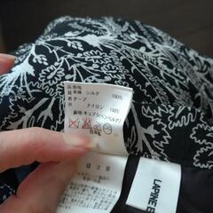 【新品未使用】シルク100％ ロングスカートの画像