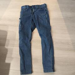 【EVENRIVER】デニム作業ズボンＬサイズ　美品