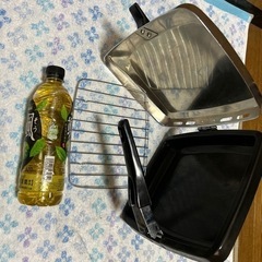 レトロ 魚焼き器 グリルパン フライパンの画像