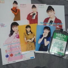 モーニング娘。 山﨑愛生 FSK 写真 パスケース バッジ