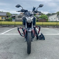 実働 CBF125R 黒 熊本125cc/Qi充電器/ドラレコ/エンジンガード付の画像